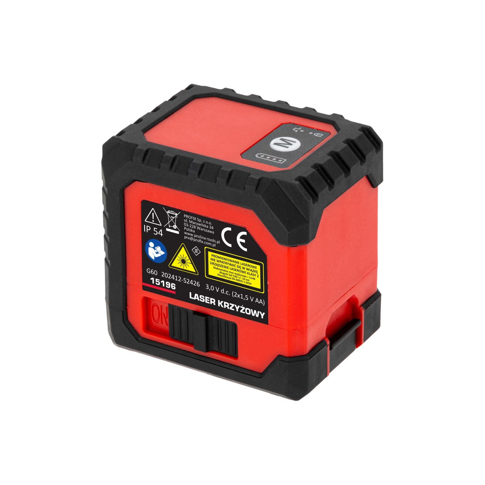 Grön korslinjelaser