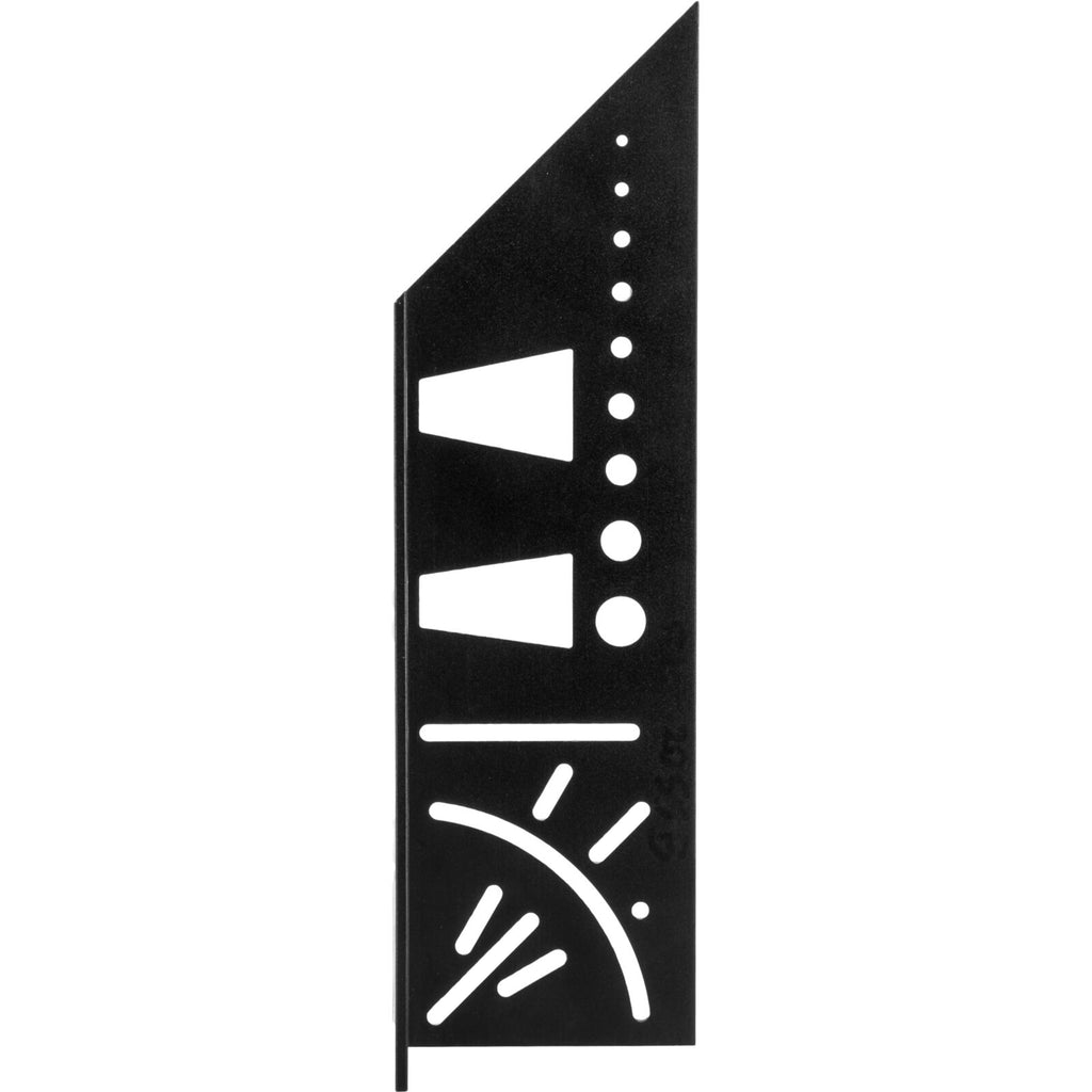 Japansk 3D-vinkelhake | Robust Aluminium | 213mm