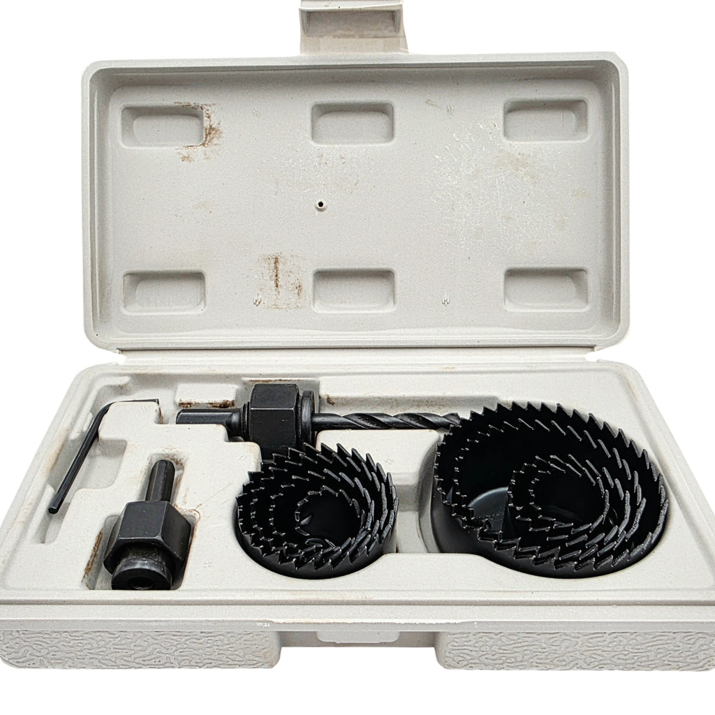 Hålsågssats | 11 delar | Trä och plast | 19-64mm