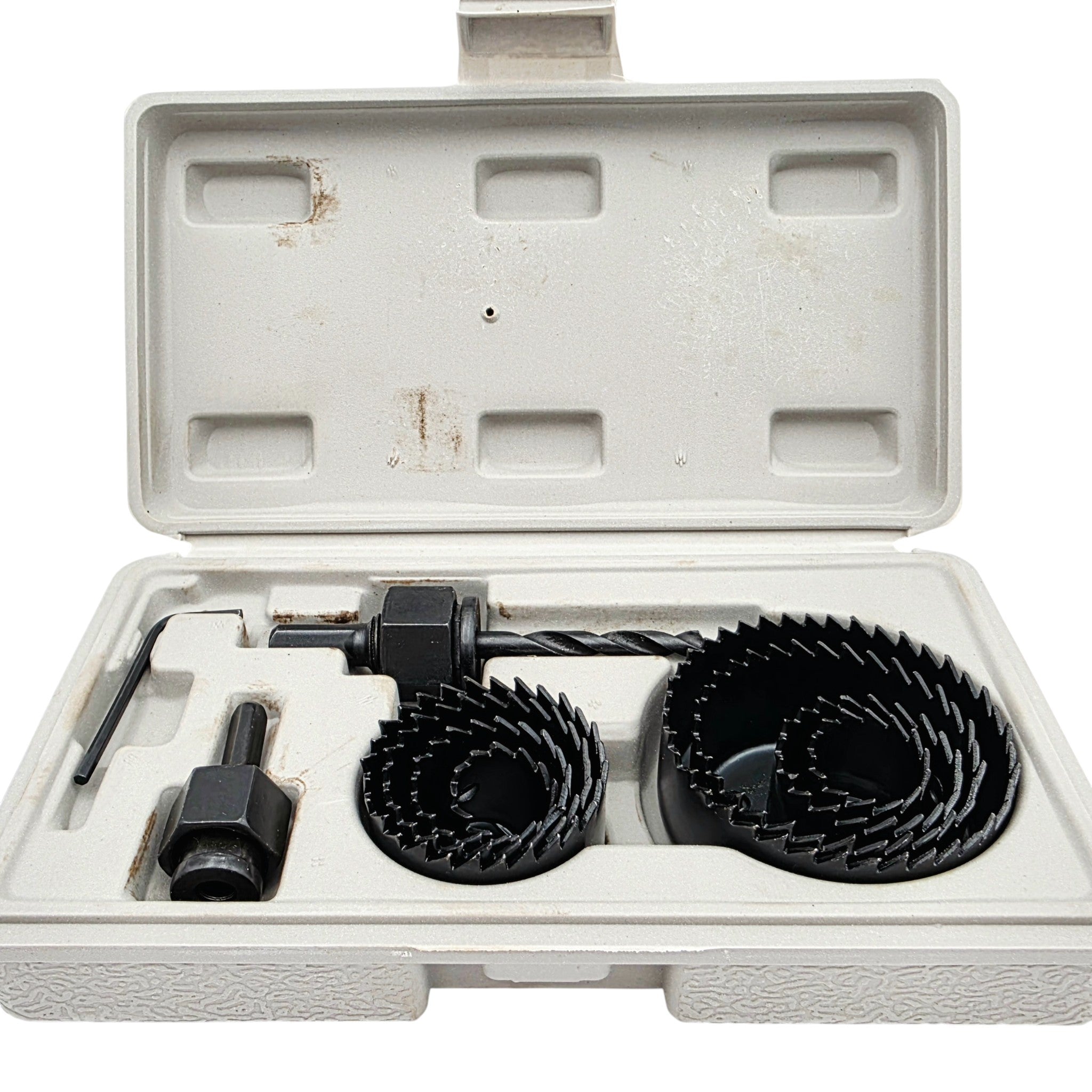 Hålsågssats | 11 delar | Trä och plast | 19-64mm