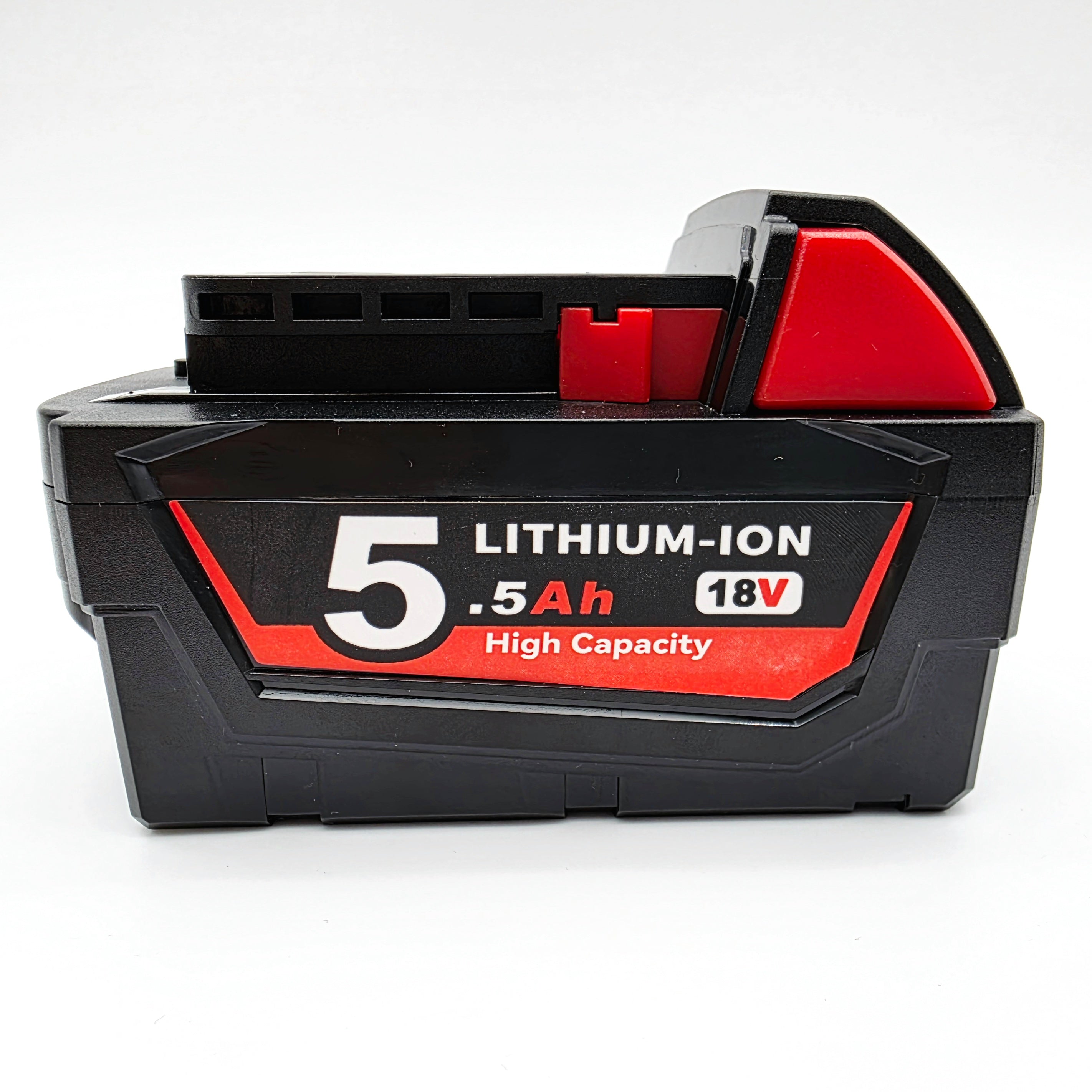 1st 5.5Ah ersättningsbatteri till Milwaukee M18