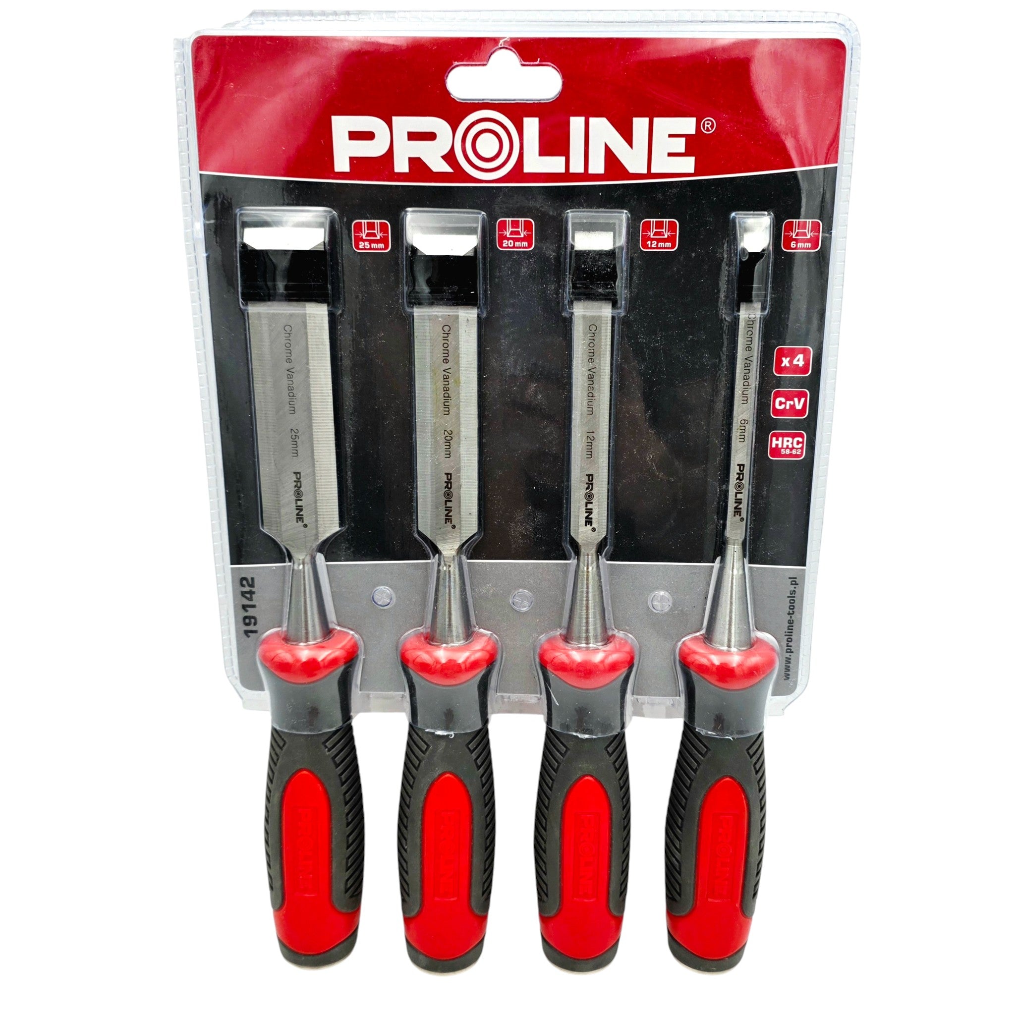 Stämjärnssats | 4st | Träbearbetning