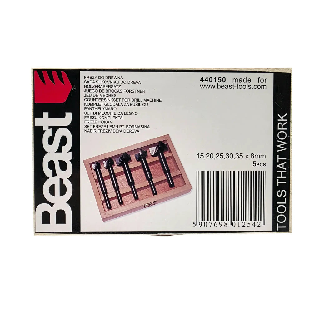 Kvistsborr | 5st | 15–35mm - SoundCell