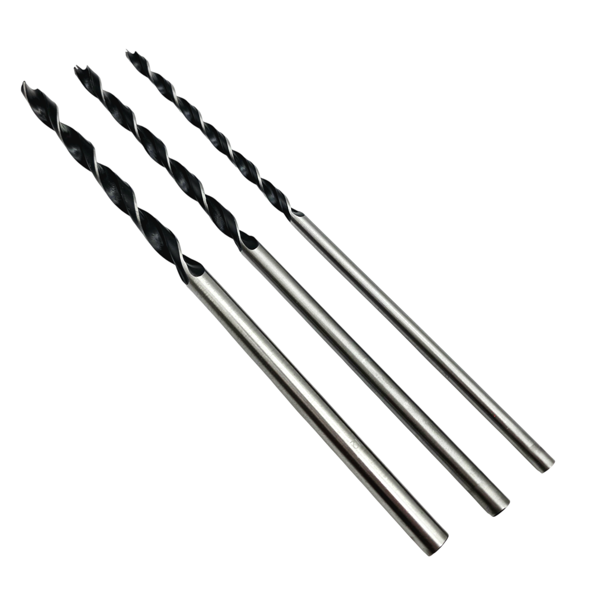 Långa Träborrar | 3st | 8, 10 12mm | 300mm