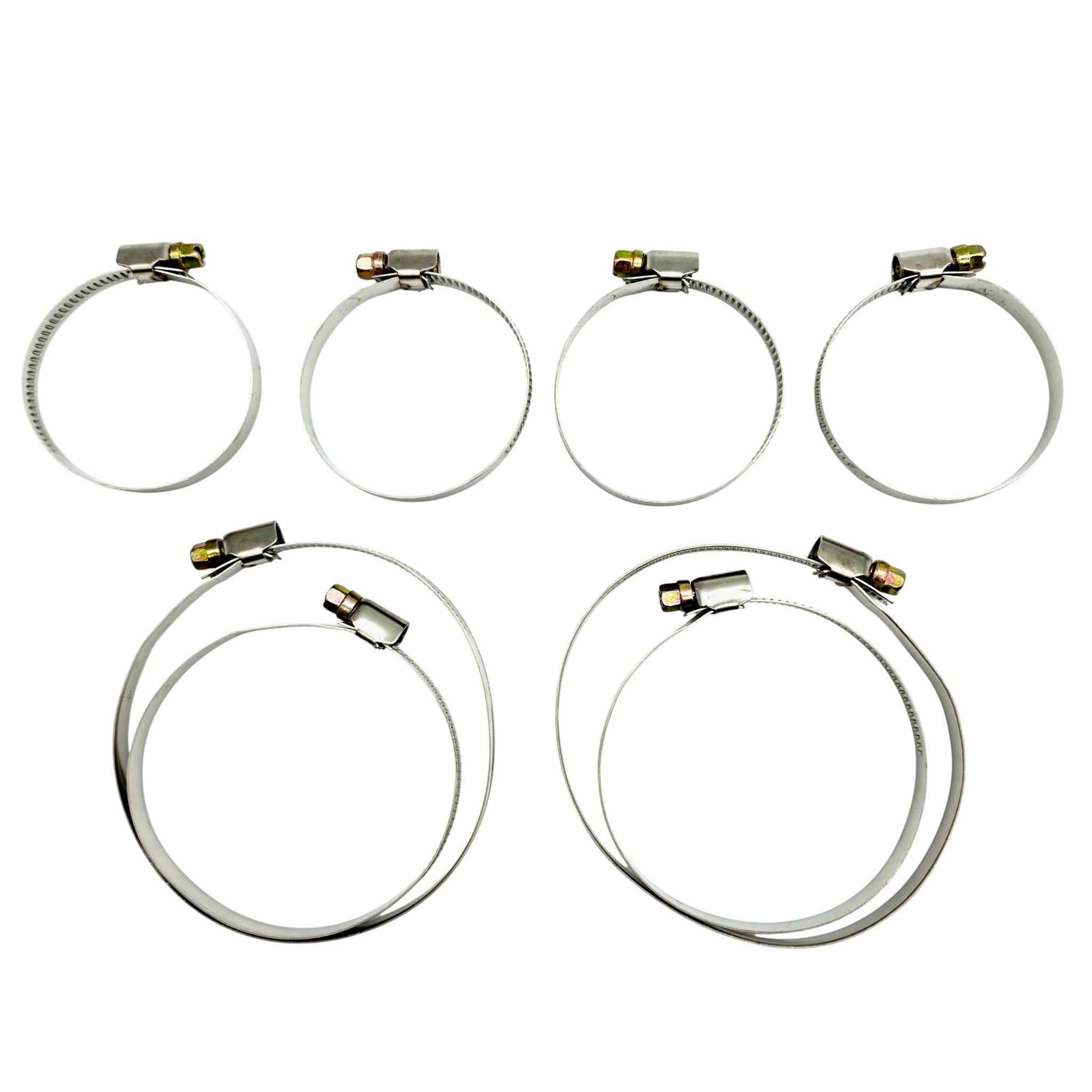 Slangklämmor | 8st | 40-100mm