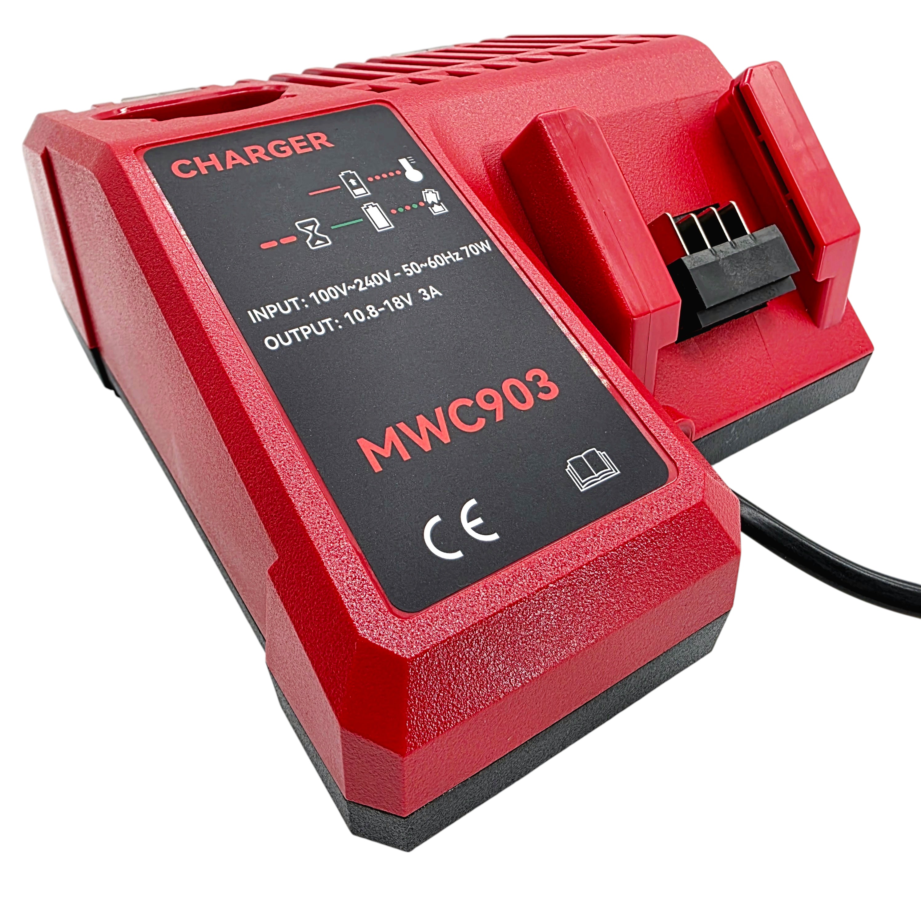 Batteriladdare Dual | Milwaukee | M12 & M18