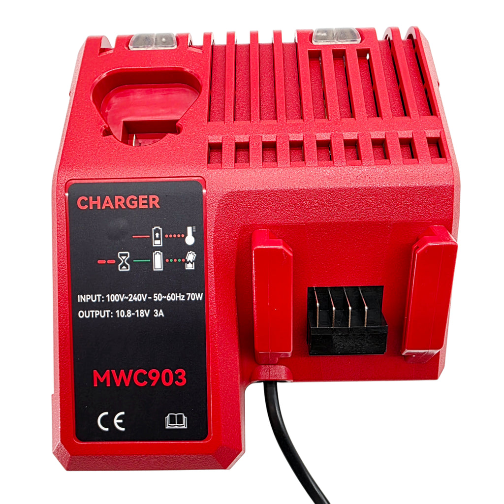 Batteriladdare Dual | Milwaukee | M12 & M18