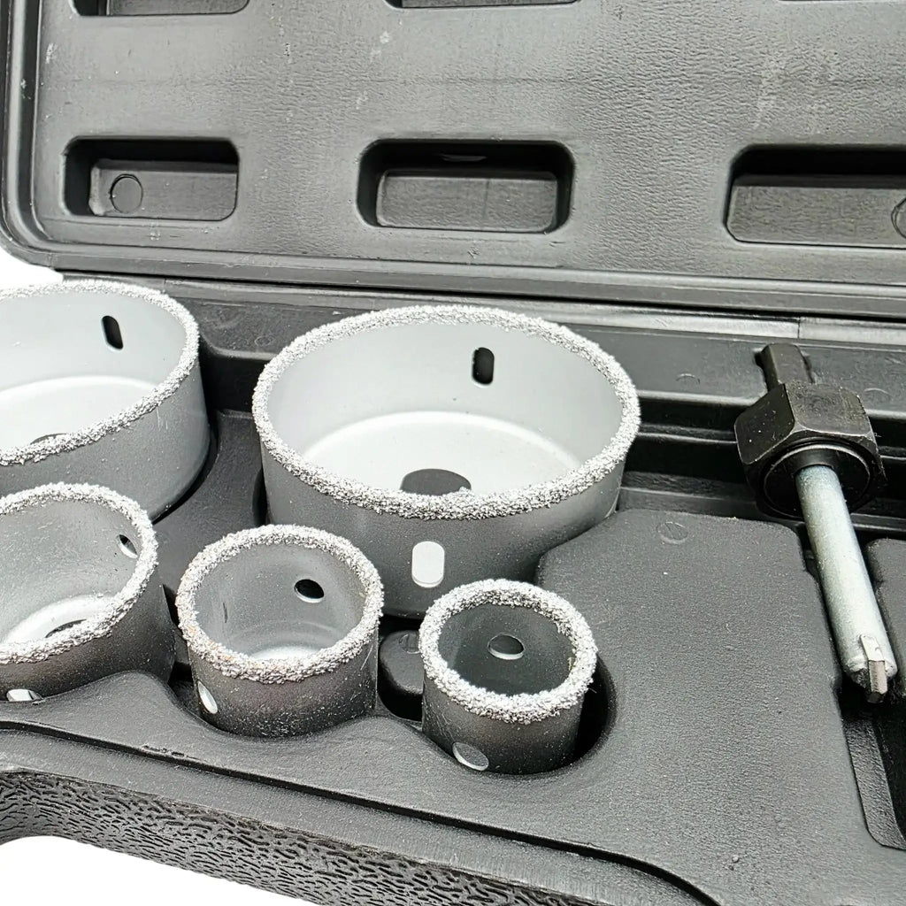 Hålsågssats | 9 delar | Kakel & Sten - SoundCell