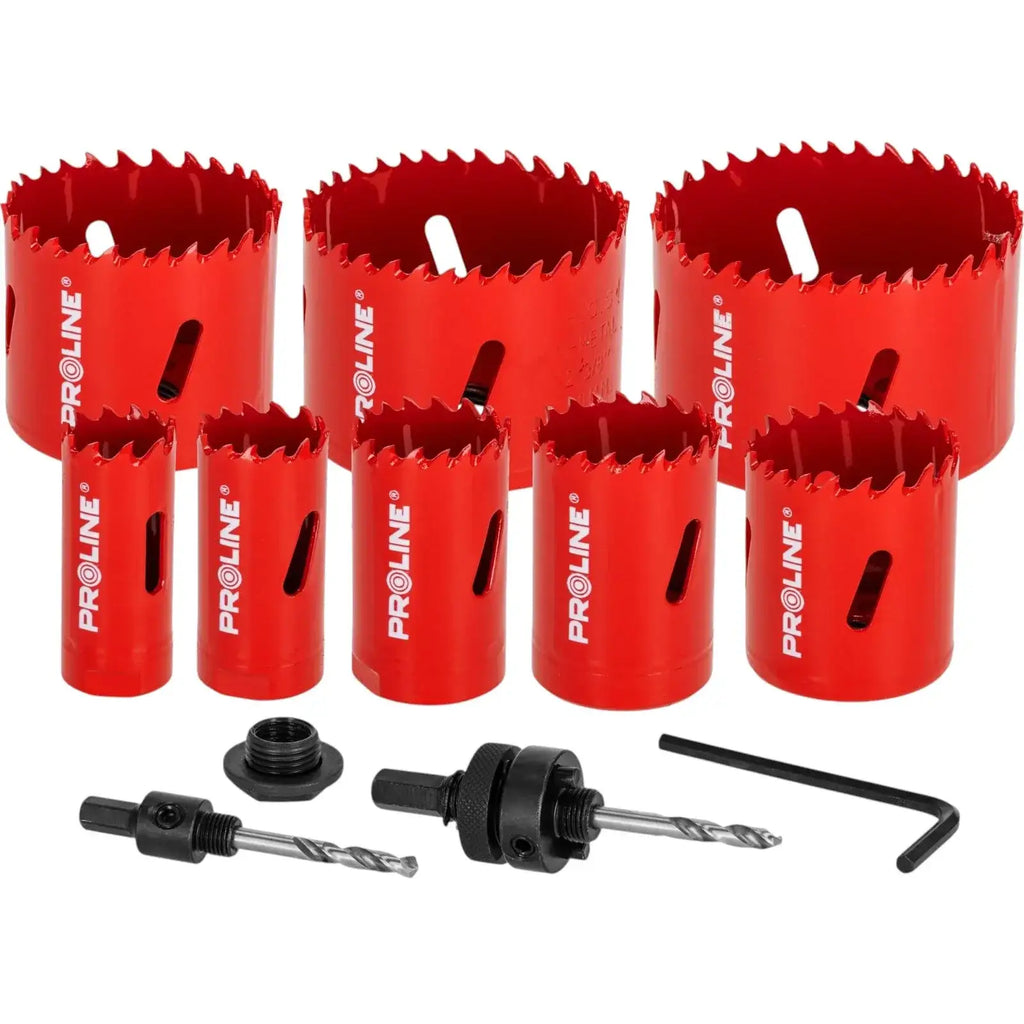 Hålsågssats | 8 delar | Bi-Metall | 22-68mm - SoundCell