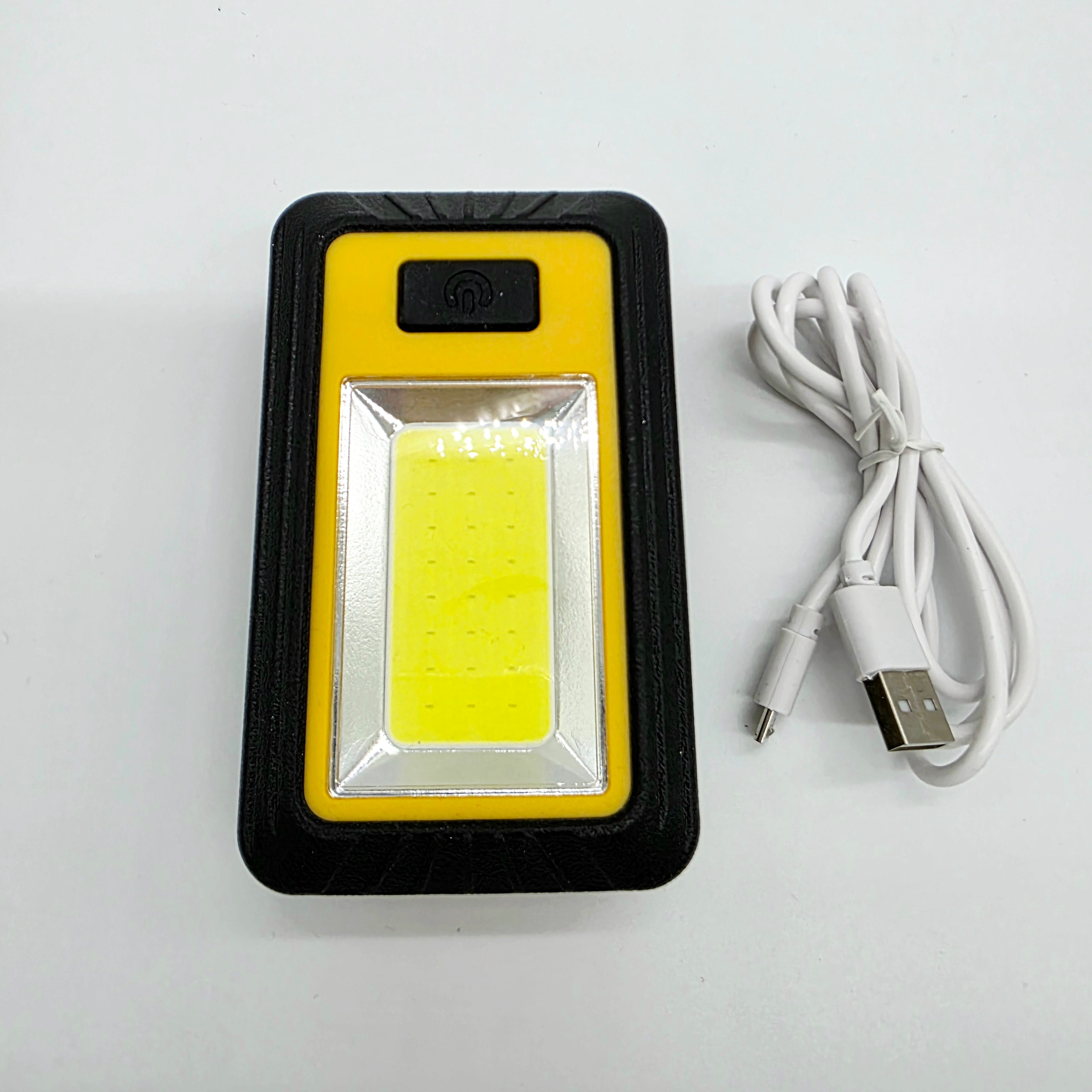 Uppladdningsbar LED - 2x1800mAh Li-ion USB, Power Bank