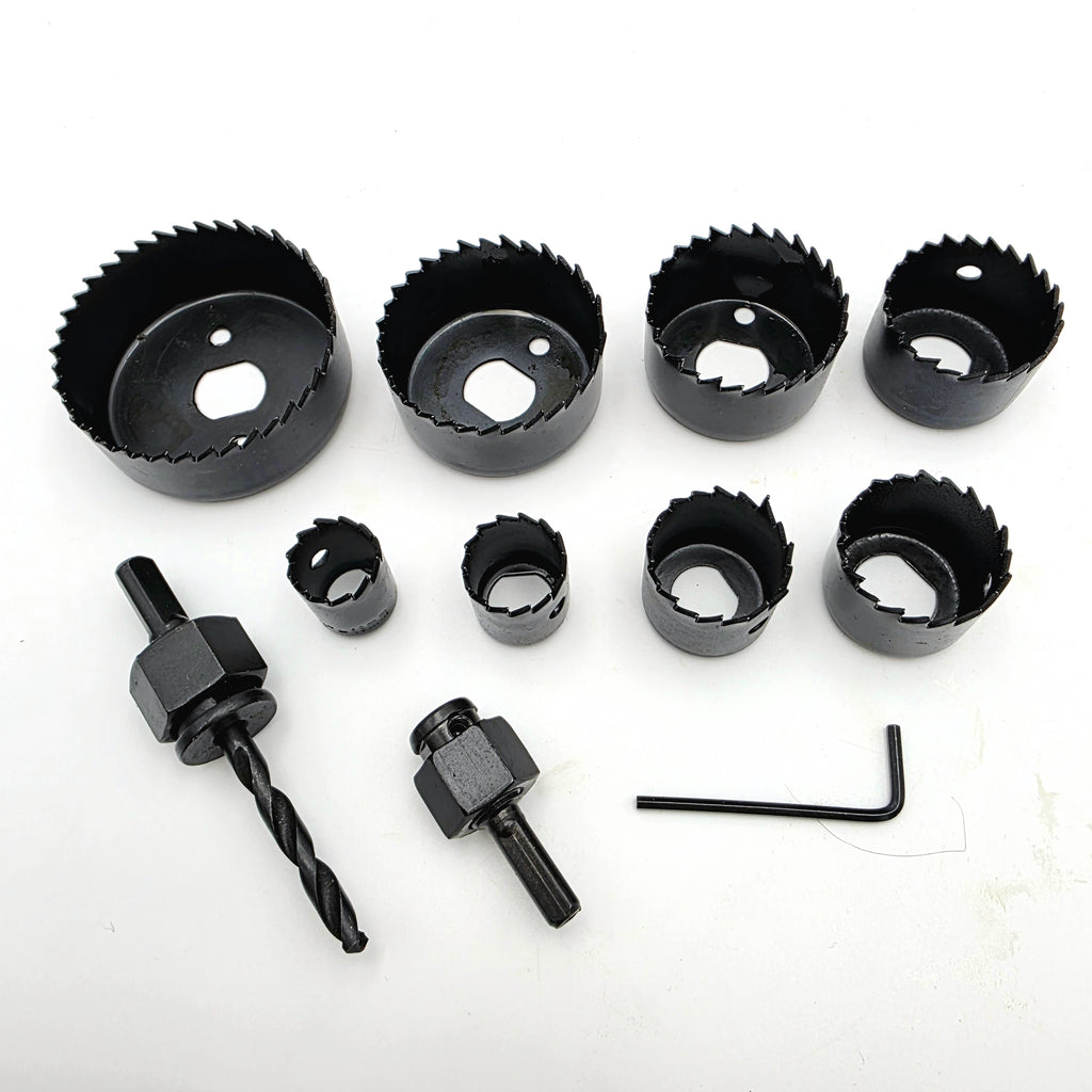 11-delars hålsågsset för trä och plast - 18-63mm