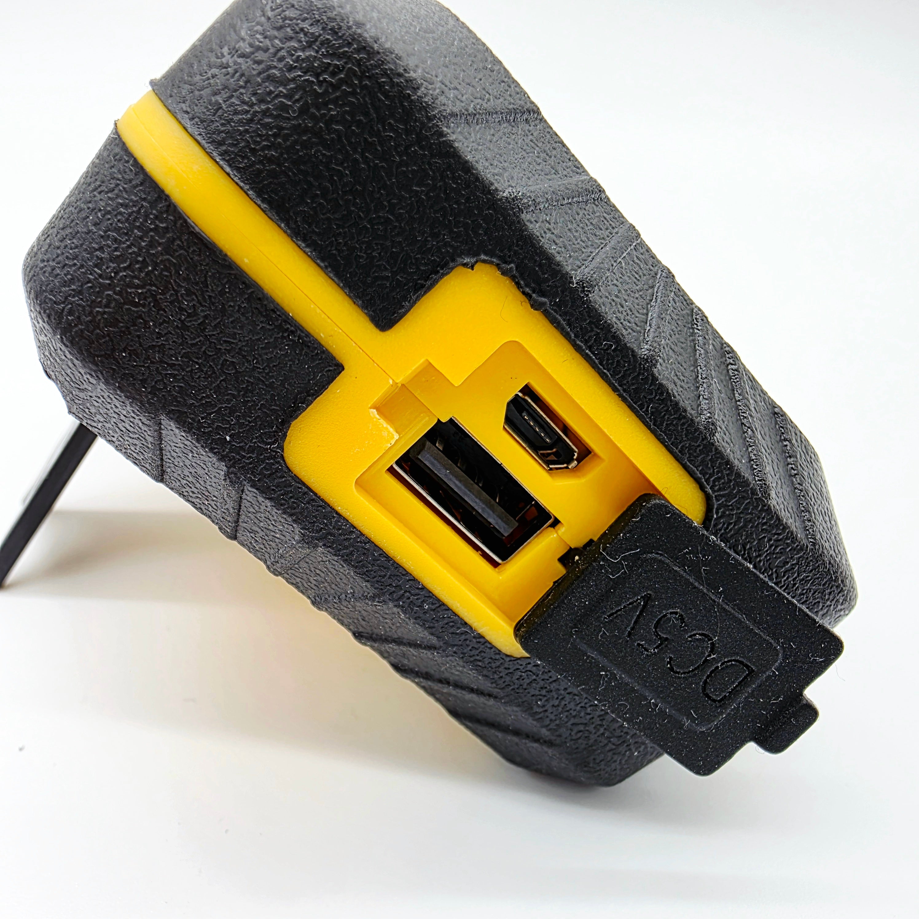 Uppladdningsbar LED - 2x1800mAh Li-ion USB, Power Bank