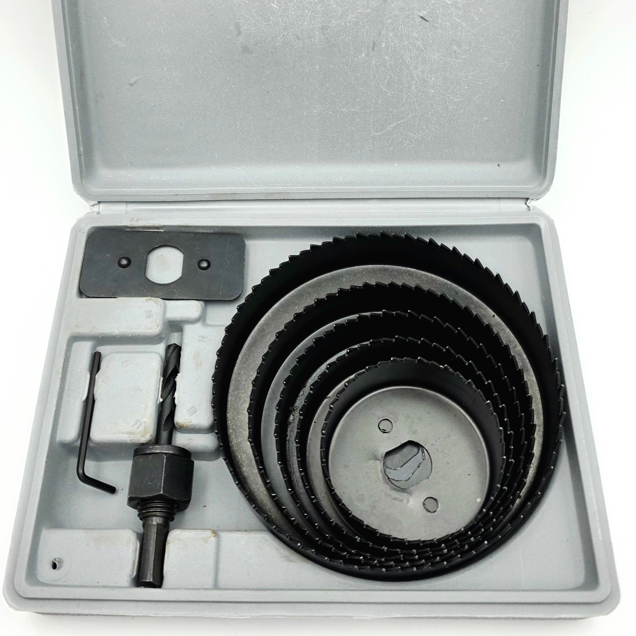 9-delars hålsågsset för trä och plast - 64-127mm