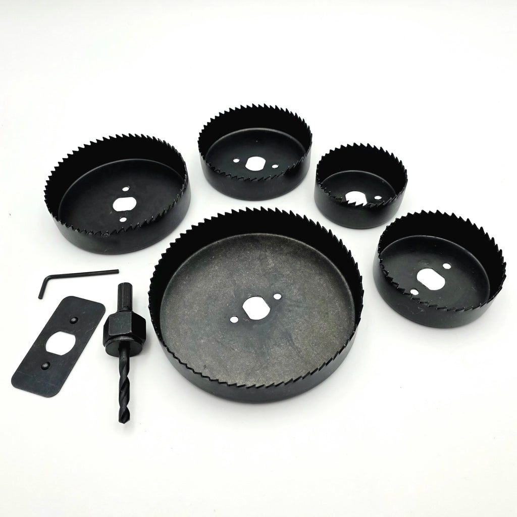 9-delars hålsågsset för trä och plast - 64-127mm